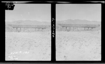 Borel : Section of flume