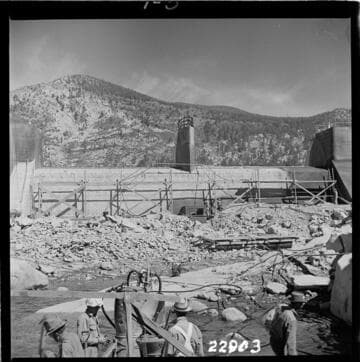 Big Creek, Florence Lake Dam