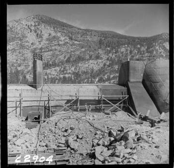 Big Creek, Florence Lake Dam