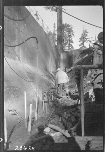 Big Creek, Huntington Lake Dams