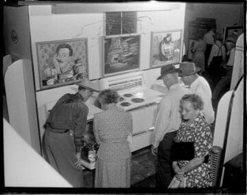 Edison Booth at a fair