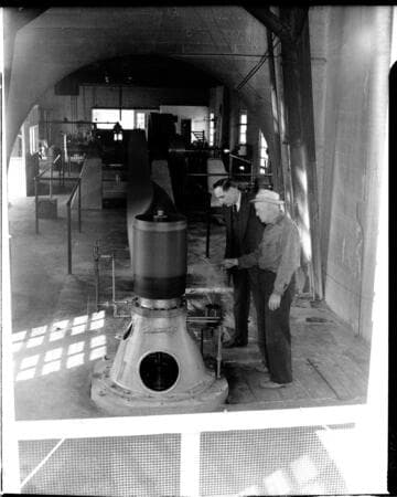 Industrial Pumping - Glendora City Well - gas engine and pump