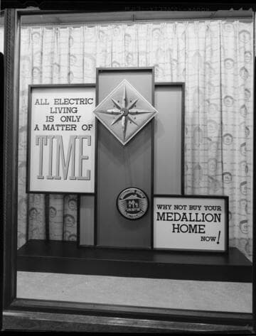 General Office display window