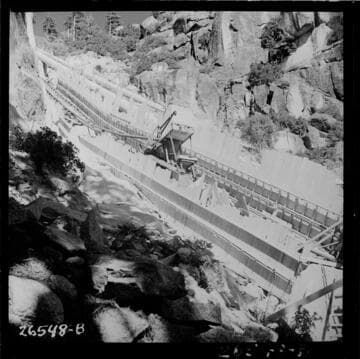 Big Creek #1 - Penstock Protective Work