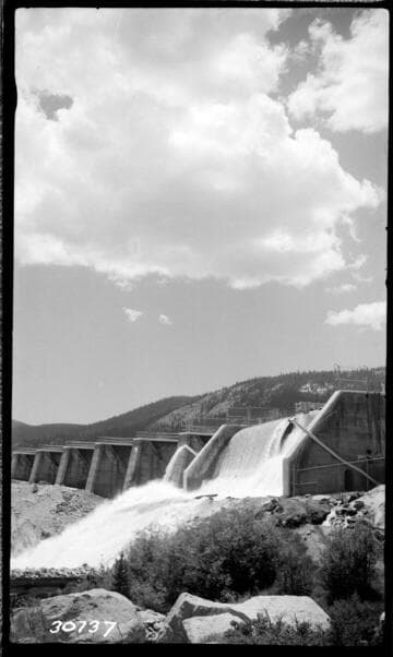 Big Creek, Florence Lake Dam