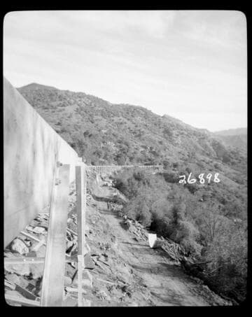 Kaweah #2 - Access road and flume structure