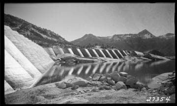 Big Creek, Florence Lake Dam