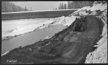 Big Creek, Huntington Lake Dams - Dam #3