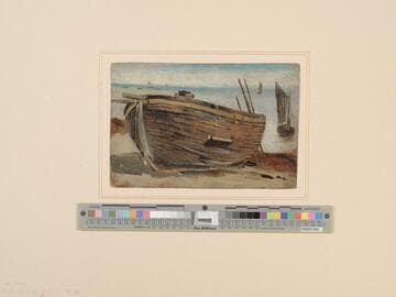 Beached Fishing Boat