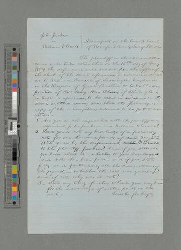 John Jackson v. William Whorrall, Illinois Circuit Court (Woodford County)