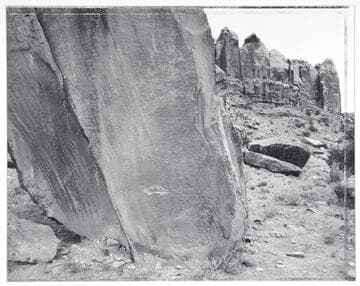 Resting in the tent after a long hike, Escalante Canyon 5/17/96