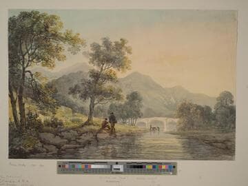 Irish River Scene