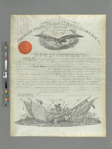 Abraham Lincoln, Washington, D.C., military commission to Philip Schuyler