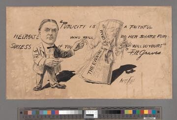 Original drawing of Frederick W. Graves