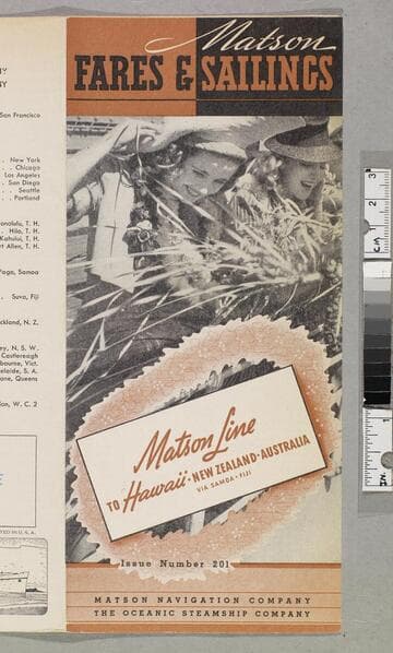 Matson fares & sailings