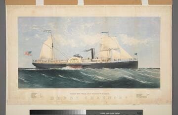 Pacific Mail Steam Ship Company's Steamer, Henry Chauncey