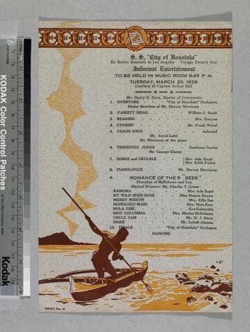 Informal entertainment