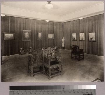 Art gallery at Grace Nicholson's Treasure House