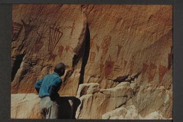 Pictographs in Horseshoe Canyon