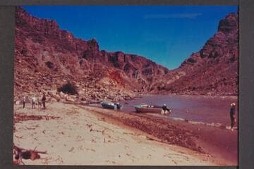 Harrris-Brennan camp at Mile 210.7