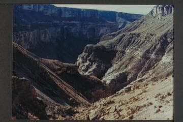 Moqui Trail above the Coconino at north end of Moqui Trail Canyon