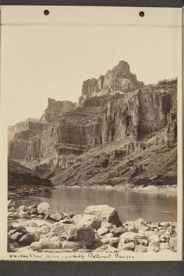 Unidentified scene - probably Cataract Canyon