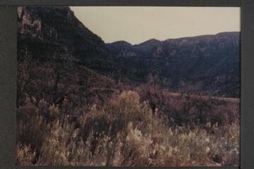 Canyon past upper spring; Diamond Creek
