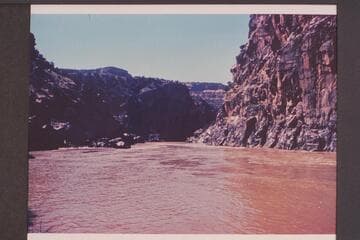 Westwater Canyon just above "Big Drop" (2 mile rapid)