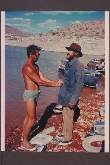 Frank LaRue rigs Jim Jordan as Goodman.  Gods Pocket; Lake Mead