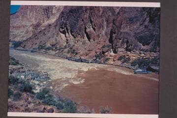 Vulcan Rapids; approximate gauge 36,000 cfs