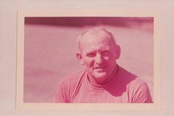 J. R. White.  San Juan trip of 1953.  (Aleson to Ellsworth Kolb, 1958, Nov. 08:  James White was one of my paid boatmen in 1949,  He has for years been known as Whity.  He is Georgie White's husband.)