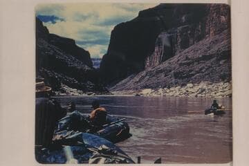 Hatch 10-man towing his boloney craft