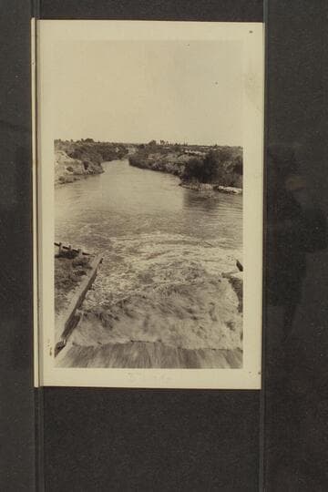 Where the channel of the Alamo leads down to the Salton Sea