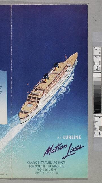 S. S. Lurline : Matson Lines