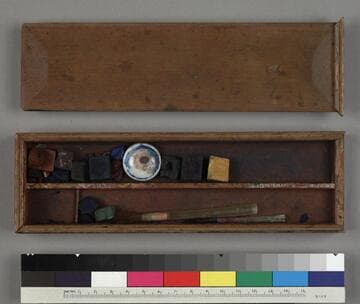 One boxed Set of watercolor paints