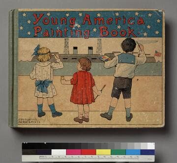 Young America Painting Book: for Young People with Easy Drawing Lessons