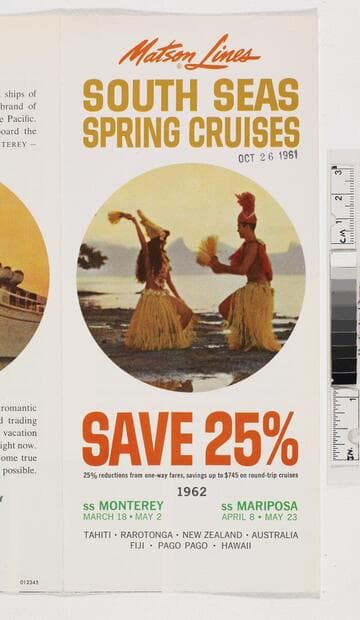 South Seas spring cruises