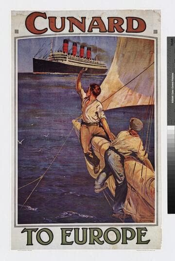 Cunard to Europe