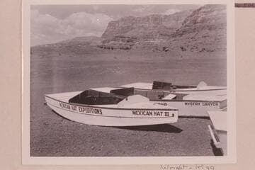 Wright-Rigg boats at Cliff Dweller's