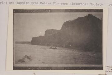 Jagerson boat above Boulder Canyon