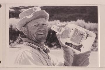 F. A. Thurman.  On the Colorado River above Navajo Canyon.  Thurman and Frost made the run that month