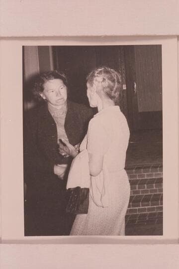 Mrs. William Culp Darrah and Margaret Marston; King's Gap