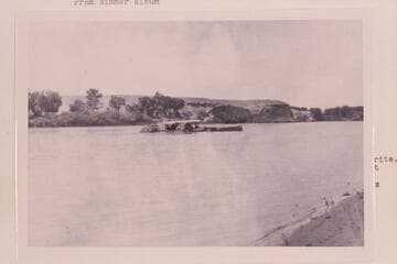 The motorboat "Marguerite."  Stern and side paddle wheels