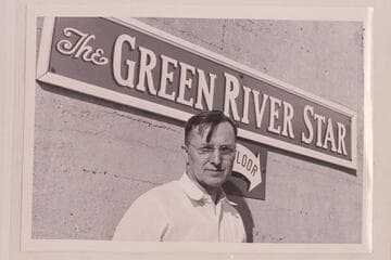 Adrian Reynolds.  Green River, Wyoming