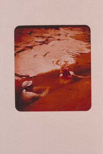 Lyle and Clea Johnson.  Glen Canyon trip of Mexican Hat Expedition.  Hidden Passage