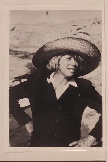 Helen Kendall.  In Glen Canyon