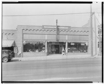 Washington Hardware, 1403 North Lake, Pasadena. 1931