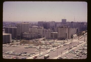 2nd and Hill Streets from Bunker Hill